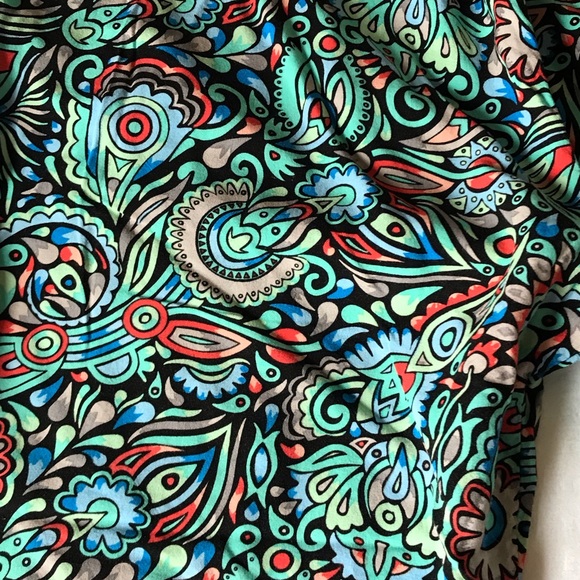 M colorful pull on pants - Picture 2 of 4